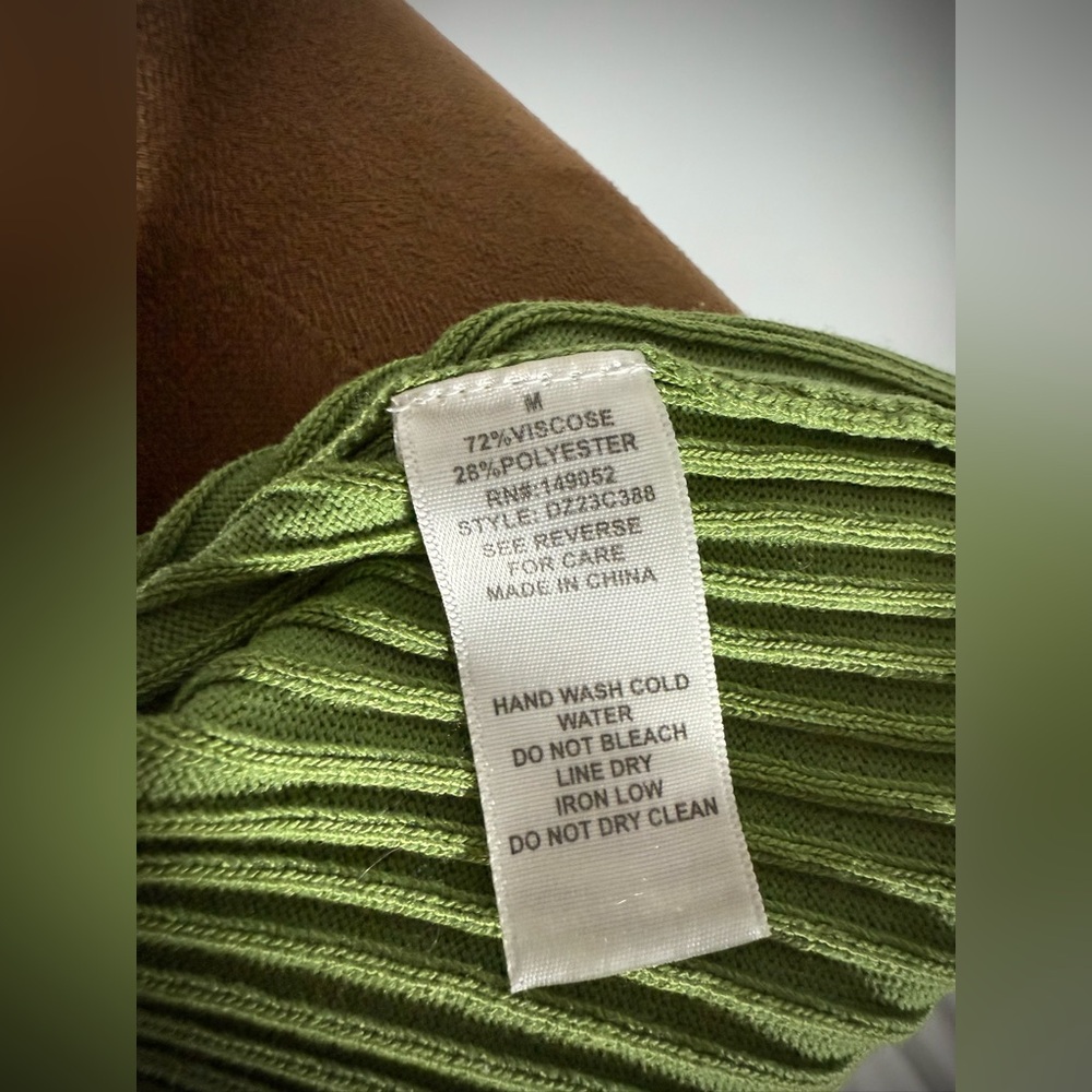 Fashion Nova Janelle Knit Midi Green‎ Dress - Picture 10 of 10